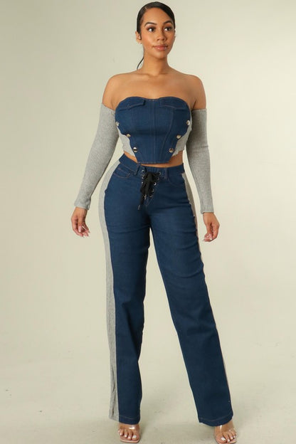 Denim life set