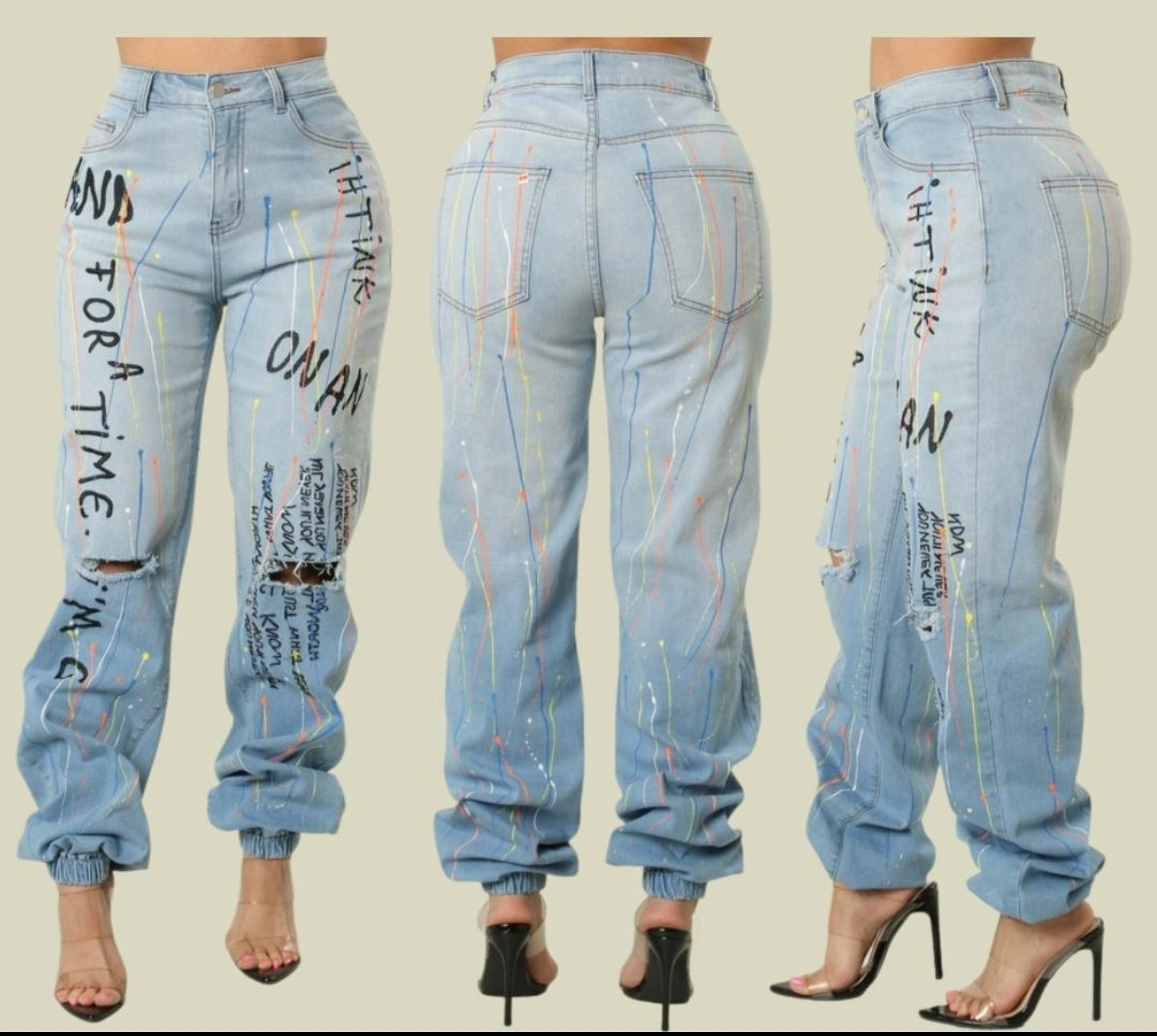 90s jean jogger