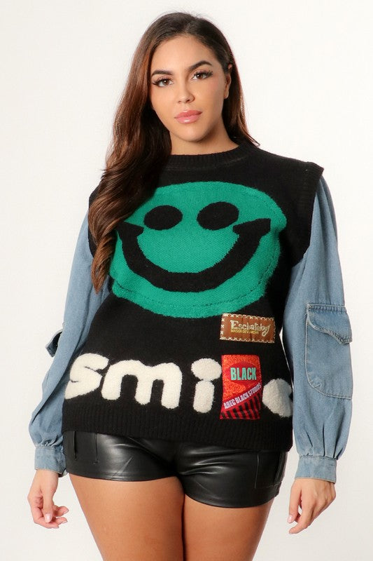 Smiley sweater