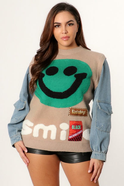 Smiley sweater