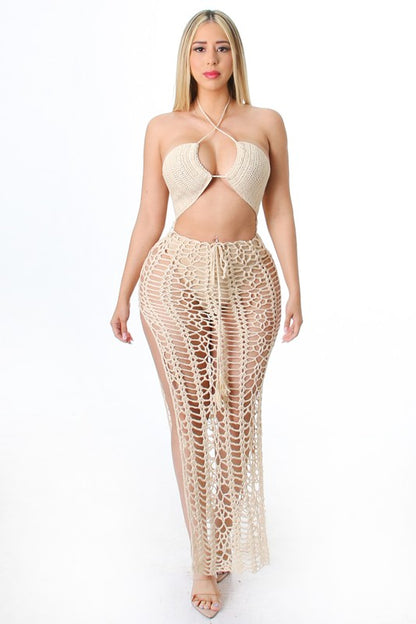 Netted maxi