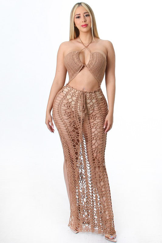 Netted maxi